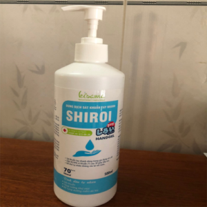 Mẫu chai 500ml Dung dịch sát khuẩn Ms003